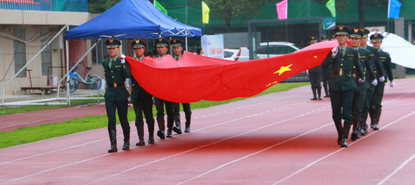 上海西点国旗护卫队服务项目正式启动